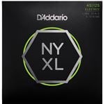 D'Addario NYXL45125 5 String Bass Set  Long Scale Front View